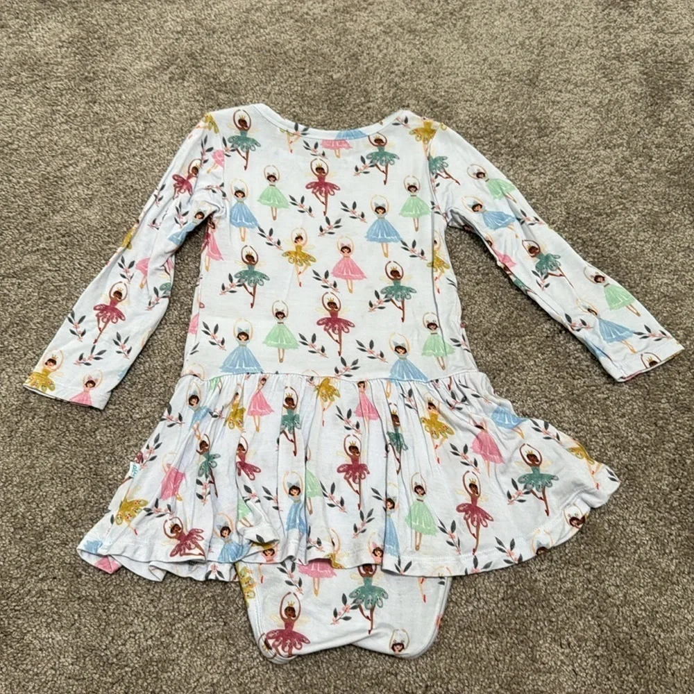 Posh Peanut Noel Bodysuit Twirl
